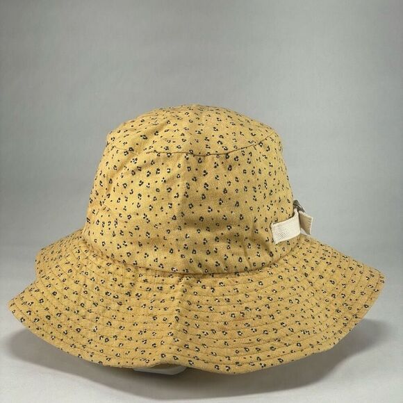 Madewell Linen Packable Sunhat Size M/L in Bronzed Lichen - Picture 3 of 6